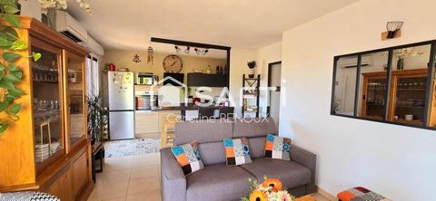 T3 au premier et dernier étage avec une terrasse de 30m² et garage