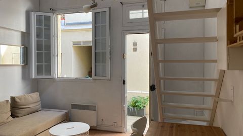 Duplex, studio Paris 14