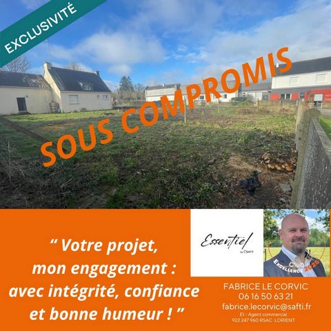 TERRAIN A BATIR PROCHE CENTRE BOURG DE MOREAC