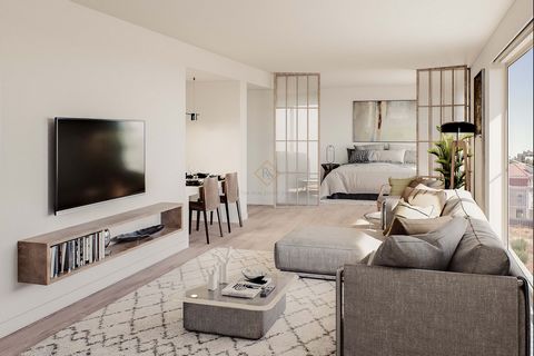 Appartement met 2 slaapkamers in de nieuwbouwproject gelegen in Olivias Sul, ontworpen door architect Miguel Saraiva, een perfecte combinatie van comfort, functionaliteit en eigentijds design. Met een royale totale oppervlakte is het pand als volgt v...
