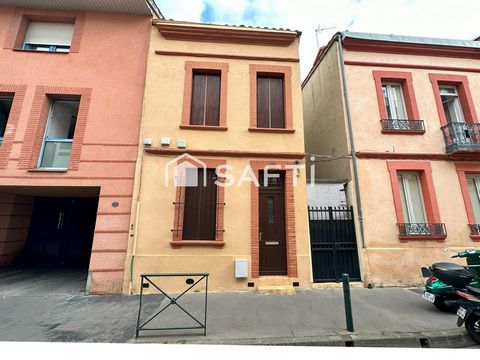 TOULOUSE – Compans Caffarelli / Maison de ville avec potentiel – À rénover entièrement