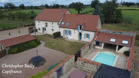 Belle propriété, rénovée récemment, avec gîtes sur 3761 m² de terrain