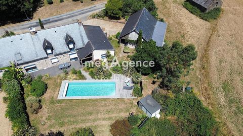 Longère, terrain constructible et annexes