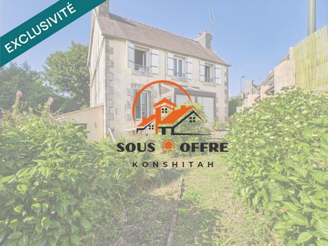 Maison de 58m², 2 chambres, sur un terrain de 567m², proche bourg