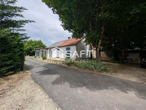 maison 85M² à la campagne avec garage.