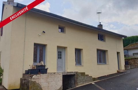Maison de village 98 m² au calme – 3 chambres, 2garages, grange, terrasse