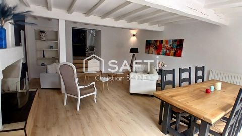 MORTAGNE SUR GIRONDE 17120. Charmante maison de caractere de 137 m² habitable avec dépendance et 2800 m² de terrain