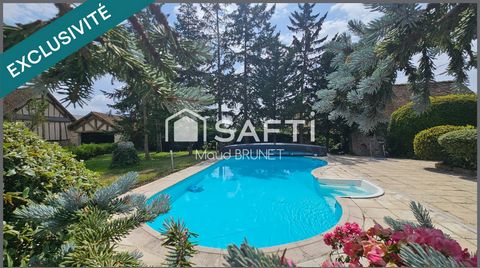 Propriété de charme en pierre avec piscine chauffée