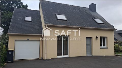 Belle contemporaine de 128 m 2 - Grand jardin 600 m 2 arboré - 20 mn de Rennes