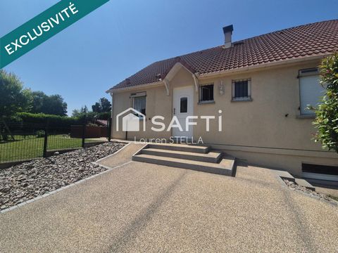 En exclusivité plain pied avec cave et double garage !