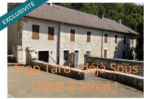 BÂTIMENT /IMMEUBLE A VENDRE 600 m² CORMARANCHE -EN -BUGEY 01110