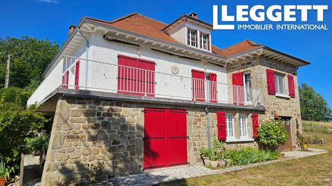A23059CYO19 - A large family home with 3-4 bedrooms, a separate apartment and masses of supplementary space. Recently renovated to a high standard with style the house offers light and airy accommodation in a truly beautiful part of France. Informati...