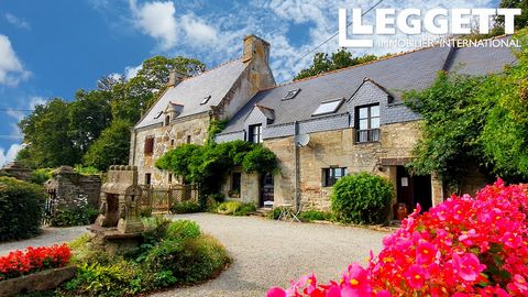 A24316DEM56 - Available for the first time since 1989, this beautiful 17th and 18th century manor house and numerous dependences - a total of 524 m2 living space, set within 1.5 ha of landscaped grounds. The manor house has a Louis XIII facade with r...