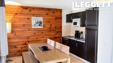 A24533APA31 - Super 3 bedroom, 2 bathroom leaseback apartment with open plan living area and balcony for sale in Saint Mamet. Just a short walk from the facilities of Bagneres de Luchon. Please note this is a leaseback apartment - please contact us f...