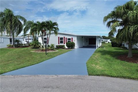 2 bedroom 2 bath home on waterfront lot in desirable Golf community of Savanna Club. New Metal Roof 2023, New A/C 2022, New Ductwork 2023, Tie Down & Vapor Barrier replaced/repaired. Gourmet kitchen with Newer Appliances & Granite Countertops. Newer ...