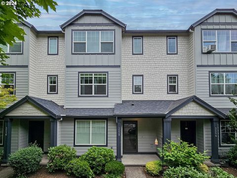Welcome to your dream home on the edge of South Hillsboro! This stunning 4-bedroom, 3-bathroom, 3-story townhome offers both elegance and convenience. The spacious layout includes a full-sized 2-car garage, providing ample storage and parking space.S...