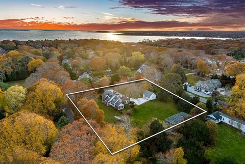 Located on one of the most desireable lanes in the hamlet of Remsenburg, this charming, meticulously maintained expanded Cape style home is situated on 1.33 +/- acres close to Moriches Bay. The interior has a special character typical of cottages bui...