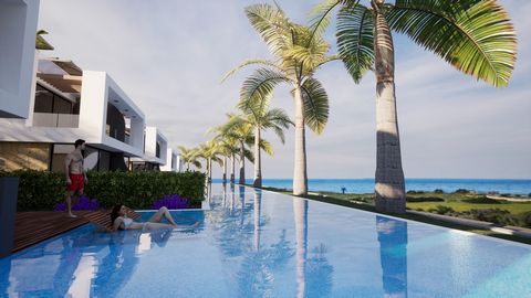 Villas Vue Mer Tatlisu Un nouveau projet formidable de villas de deux chambres avec accès à une piscine à débordement et de splendides installations sur place À propos de la propriété Nous proposons à la vente ces superbes villas jumelées avec vue ...