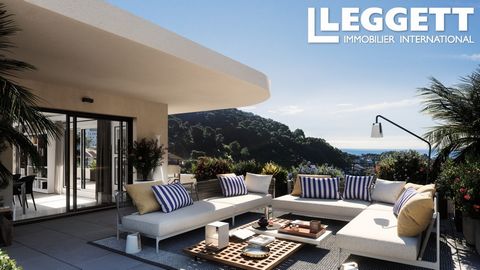 A32103OVI06 - EZE - New build. Overlooking the Mediterranean, Blue Riviera is located in the heart of the French Riviera between Nice and Monaco, in close proximity to the picturesque village of Èze. The apartments offered, ranging from studios to fo...