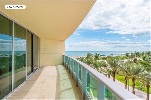 Ouvert 2 chambres - 2,5 salles de bain avec cuisine rénovée offrant une vue sur Ocean Drive, Lummus Park et l’océan Atlantique. Il Villaggio, situé au cœur du quartier des arts et des divertissements, est un bâtiment de luxe à service complet doté d’...