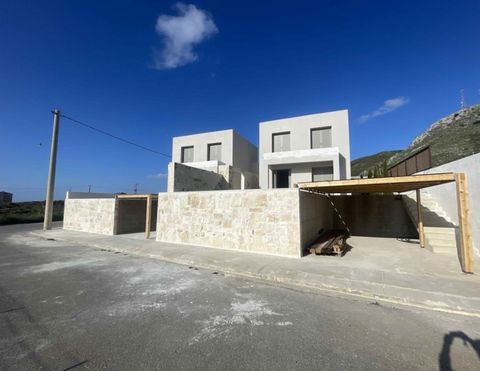 Rethymno, Armeni, Villa te koop, 212 m², Op een perceel van 452 m², Eigendomsstatus: Onafgewerkt, 4 Slaapkamers 4 Badkamer(s), 2 WC, Uitzicht: Zee, Bouwjaar: 2025, Energiecertificaat: Niet verplicht, Frames: Aluminium, Kenmerken: Magazijn, Interne tr...