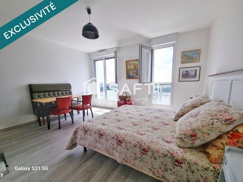 Joli T1 avec vue sur Nantes à 3 minutes de la Gare