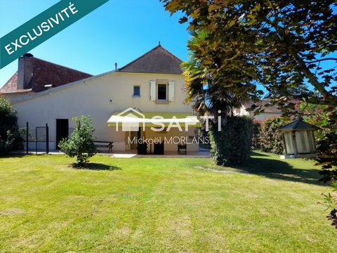 Charmante maison 125m2, 5 pièces, 4 chambres, garage + jardin 875m2