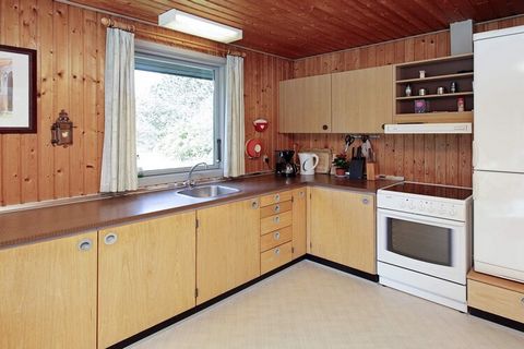 A holiday home on a natural plot close to the sea and Søndervig. Functional kitchen in open connection to the living room, from where you can access the terrace with furniture and grill. There is a swing and sandbox for children.A refundable deposit ...