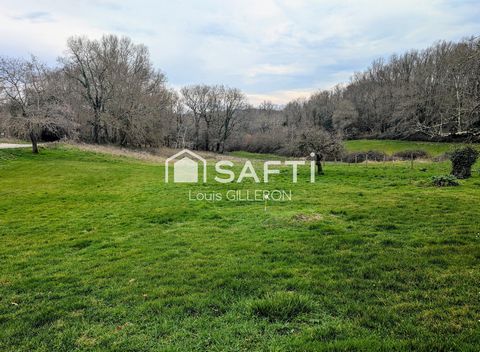 Terrain à bâtir de 1311 m² proche Créon