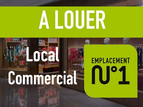 À LOUER  Local Commercial ou Professionnel de 50 m²  Emplacement Stratégique