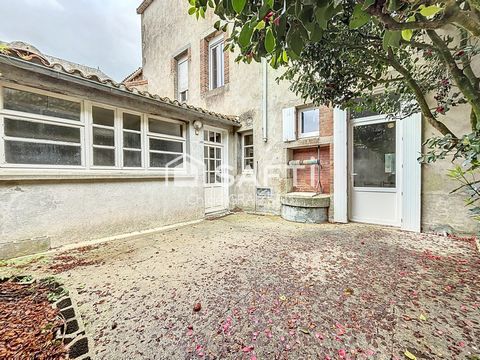 Maison de bourg, 130 m² habitables évolutifs