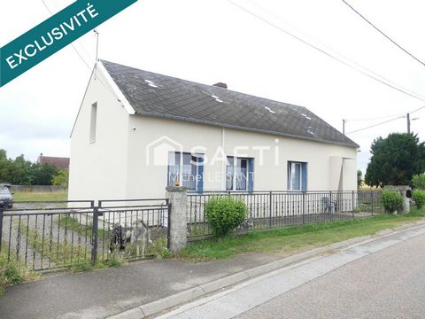 Une maison de tyep F4 + 1 F2 + Dépendance chauffée + Terrain à bâtir déjà divisé de494 m².