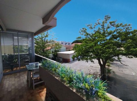 CANET EN ROUSSILLON PLAGE , T3 AVEC TERRASSE ET PARKING