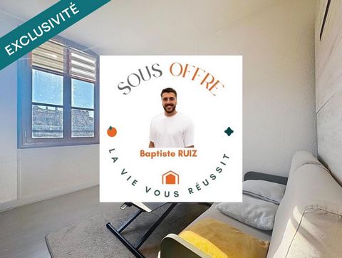 Studio meublé 21m2, travaux énergétiques prévus
