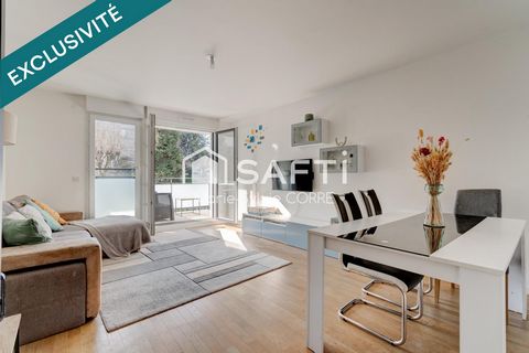 immeuble 2020, beau T3 ensoleillé avec s a terrasse
