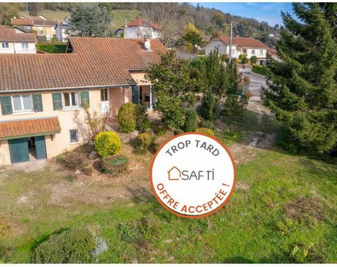 Maison de Plain-pied sur terrain de 1640m2. clos