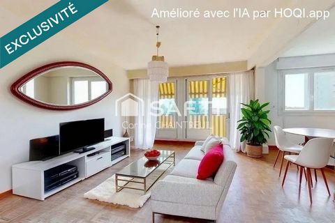 !! Appartement lumineux et traversant à redécorer selon vos goûts !!