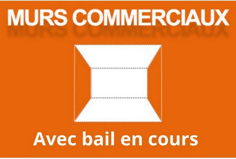 MURS COMMERCIAUX AVEC BAIL EN COURS. CENTRE VILLE