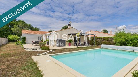 Plain-pied 3 chambres avec piscine, garage et calme