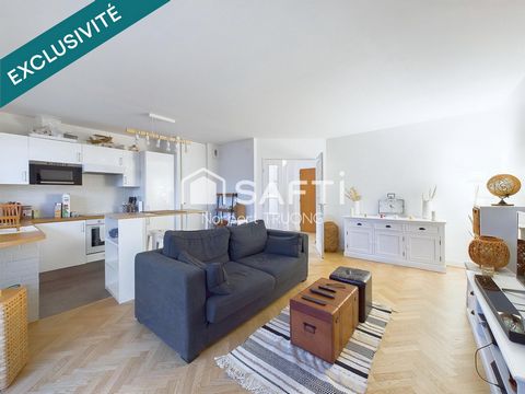 GRAND 2 PIÈCES - 48m2 - SEJOUR/CUISINE - 1 CHAMBRE - CAVE - PARKING POSSIBLE