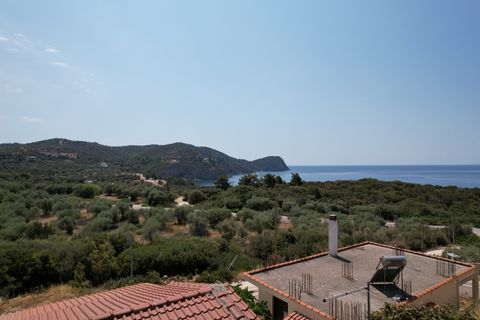 Property Code: 11451 - Building FOR SALE in Thasos Skala Marion for € 160.000 . This 154 sq. m. Building consists of 2 levels and features . The property also boasts unobstructed view, . The building was constructed in 2023 Plot area: 388 s.q. Distan...