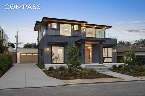 Brand New Custom Construction in Beach Barber Tract! The beautiful property features a stunning Main Residence and perfectly-appointed detached Guest House. Renowned architect Mark Lyon was at the helm, and no expense was spared in the design and con...