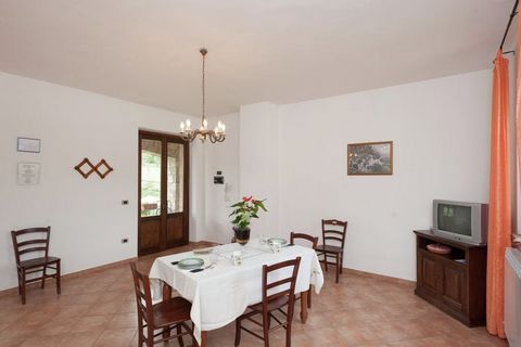 Situated amidst greenery in beautiful countryside, this farmhouse in Passignano Sul Trasimeno has 2 bedrooms and accommodates a family of 5 with children. It has a shared swimming pool and heating to enjoy. Cycling and walking are perfect to enjoy na...