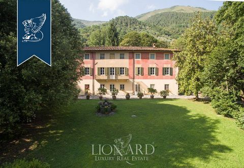 This luxury villa for sale, is located on the hills near Lucca. The estate includes a charming 1035m2 main villa furnished with fine antiques, a recently renovated cottage, a holiday farm and some commercial premises, as well as a conservatory and a ...