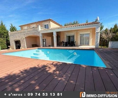 Mandate N°FRP147982 : Villa approximately 153 m2 including 6 room(s) - 5 bed-rooms. Built in 2003 - Equipement annex : Garden, Terrace, Balcony, parking, double vitrage, piscine, - chauffage : gaz - Class Energy B : 78 kWh.m2.year - More information ...