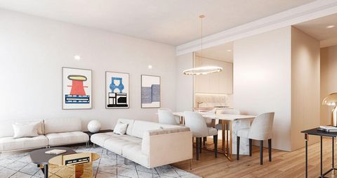 The extraordinary location makes this new condo unique. In the heart of downtown Lisbon, in the prime location of Chiado,  close to Cais do Sodre, near the river. This exclusive project is the perfect solution for those who wish to live within walkin...