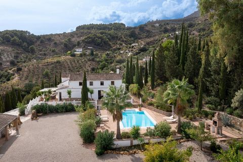 Nestled within the stunning landscape of Casarabonela in Andalucia, Spain, this finca offers an exquisite blend of rustic charm and contemporary luxury. Featuring three double bedrooms and one single bedroom on the first floor, each with the three do...