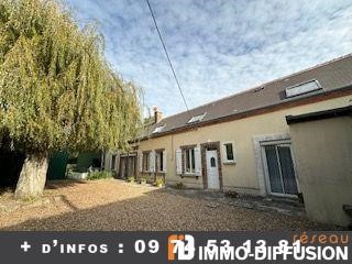 Fiche N°Id-LGB148189 : Mondoubleau, secteur 15 km de mondoubleau, Maison d'environ 160 m2 comprenant 7 piece(s) dont 5 chambre(s) + Jardin de 4283 m2 - Construction 1948 - Equipements annexes : jardin - cour - terrasse - garage - parking - digicode -...