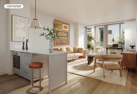 THE PERRIE in Turtle Bay - a full-service condominium development with five model residences now open. Experience life amidst architectural icons, culture, and everything Midtown East has to offer. This thoughtfully designed 639 square foot one-bedro...