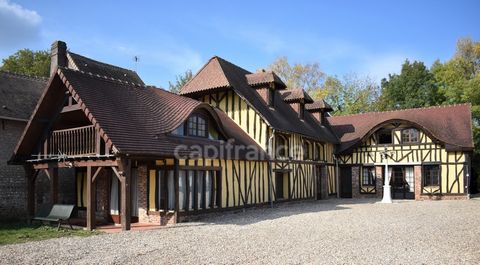 Belle et Authentique Propriété Normande, avec travaux, 330 000 , 9 pièces sur environ 1400 m², avec dépendances